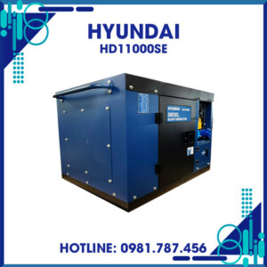 Máy Phát Điện 8KW Chạy Dầu Hyundai HD11000SE