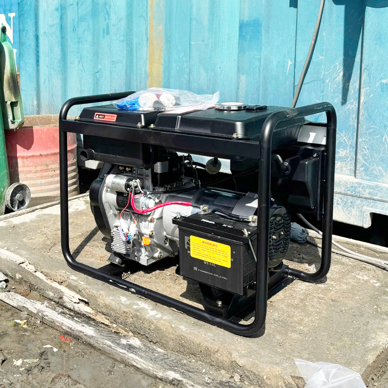 Máy Phát Điện 5KW Chạy Dầu Hyundai DHY6000LE 7 Máy phát điện chạy dầu Hyundai DHY6000LE 1 pha