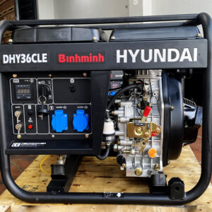 Máy phát điện chạy dầu 1 pha Hyundai DHY-36CLE