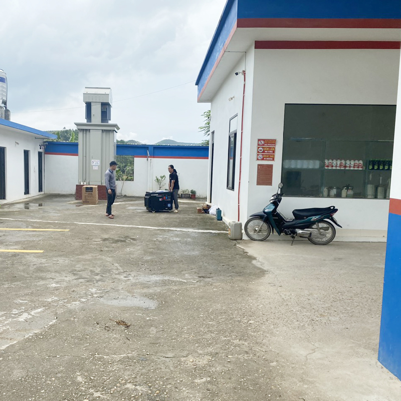 Máy Phát Điện 5KW Chạy Dầu 3 Pha Hyundai DHY6000SE-3 9 Máy phát điện 3 pha Hyundai DHY-6000SE-3