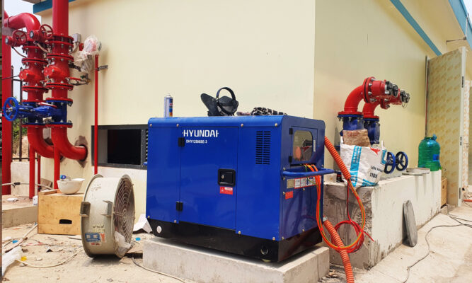 Máy Phát Điện 10KW Chạy Dầu Chống Ồn 3 Pha Hyundai DHY12500SE-3 14 Máy phát điện Hyundai DHY125000SE-3