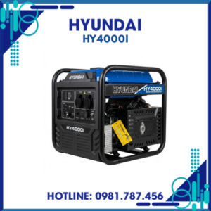 Máy phát điện 4KW cho gia đình, văn phòng - Hyundai HY4000I