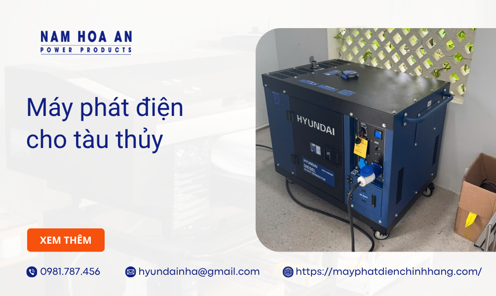 Máy phát điện cho tàu thủy: Giải pháp cung cấp nguồn điện ổn định cho mọi hành trình 1 Máy phát điện cho tàu thủy